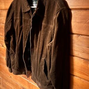 Men's Brown Corduroy Jacket